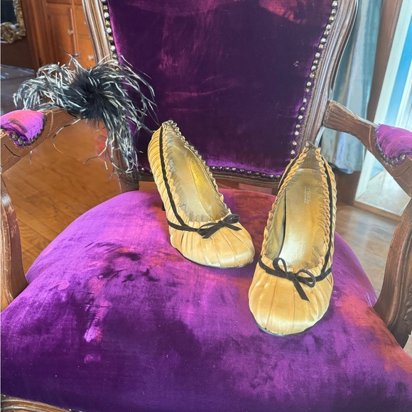 Splash satin baby doll pumps - Picture 3 of 5